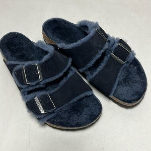 BIRKENSTOCK Arizona Shearling Suede
